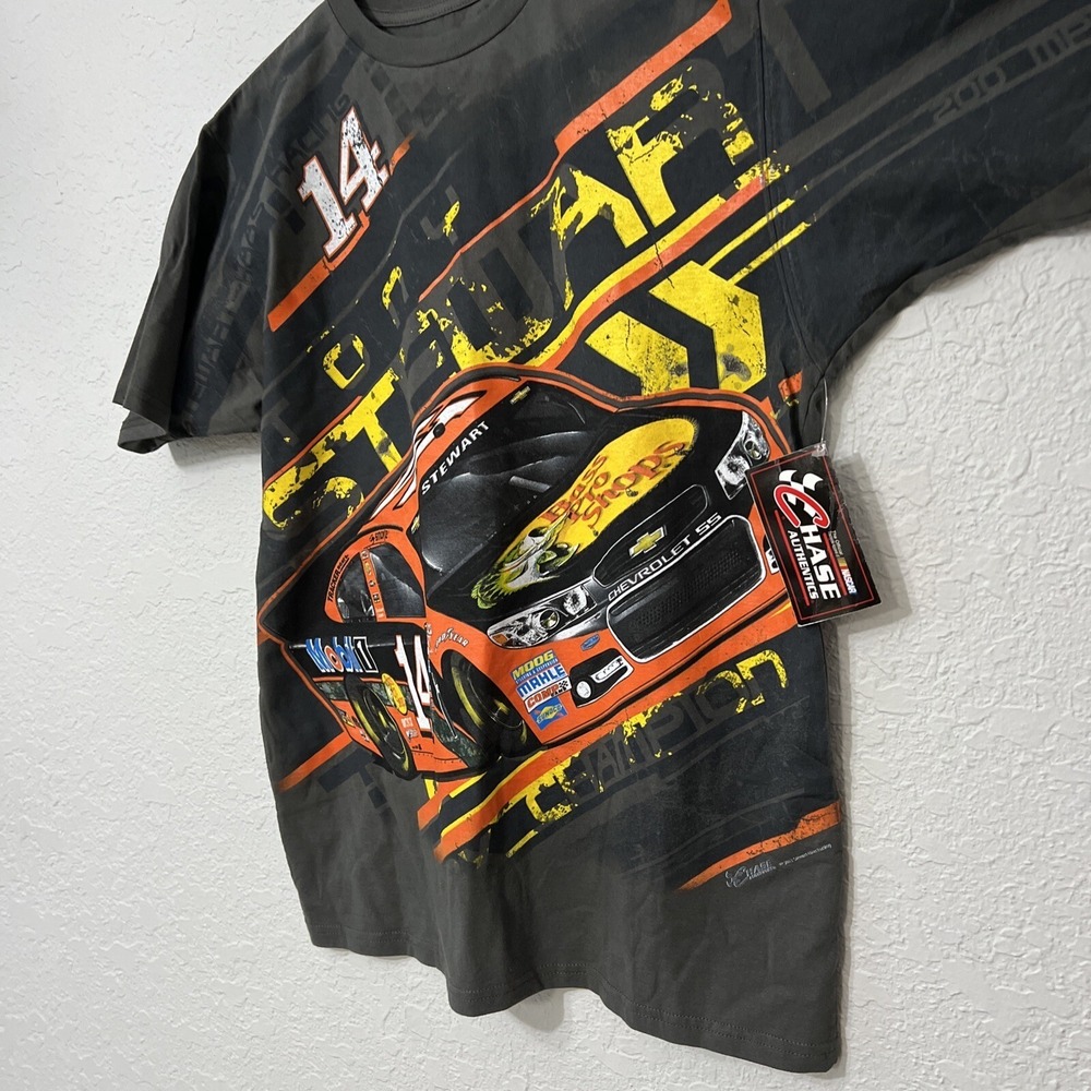 Tony Stewart #14 Chase Authentics T Shirt Size L New With Tags - Picture 4 of 11